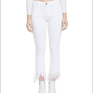 Pistola Tallis Ankle Fray Cropped Jean